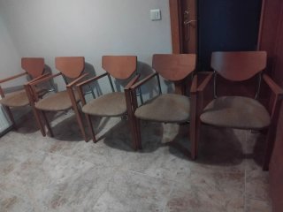 Mesa de comedor extensible madera y cristal