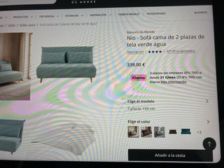 Sofá Cama Maisons du Monde
