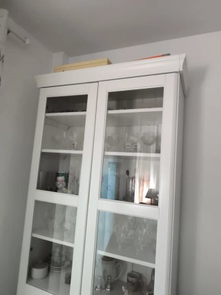 Vitrina Ikea Blanca Madera