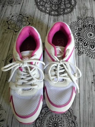 Scarpe da ginnastica Kappa donna bianche e rosa