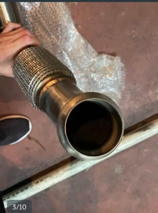 Downpipe Supresor de Catalizador para Mercedes