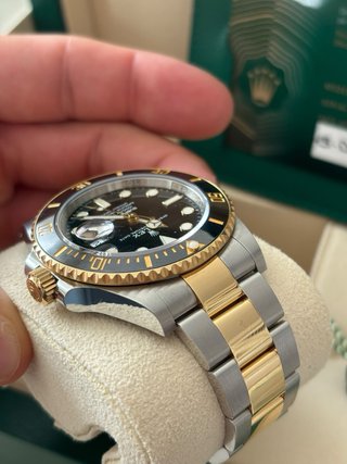 Rolex Submariner Negro/Oro full set 2021 usado.