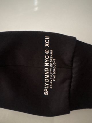 Pantalón Chándal Cargo Negro Supply