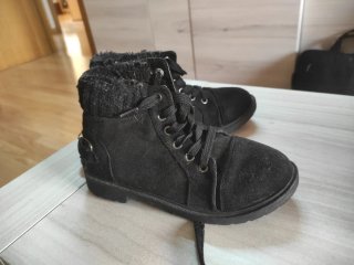 Botas de invierno, con cordones, talla 33