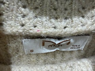 Jersey de punto beige