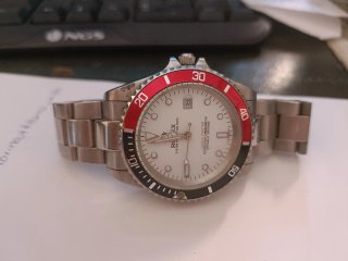 Reloj Rolex Yacht-Master Esfera Blanca Bisel Rojo