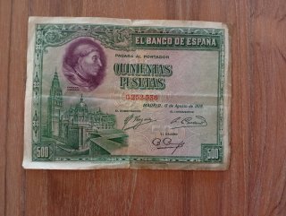 Lote billetes España guerra civil