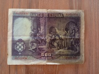 Lote billetes España guerra civil