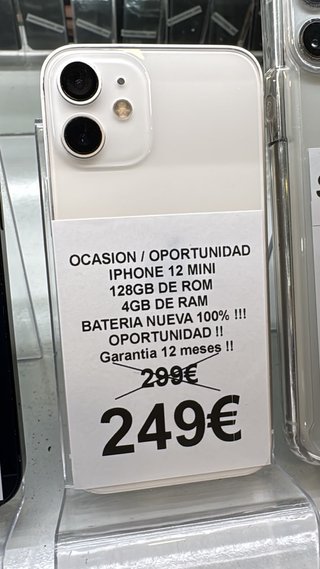 iPhone 12 Mini 128GB Blanco