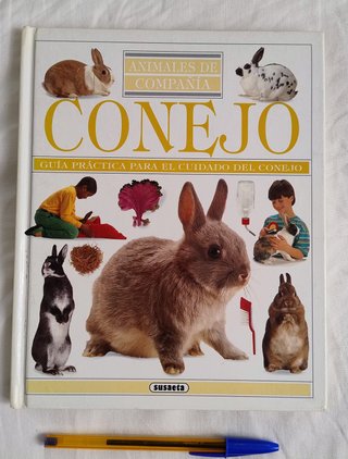 Lote de 2 libros. Gatos. Conejos