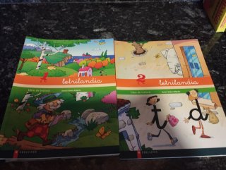 Letrilandia Libro de lectura 1 y 2