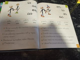 Letrilandia Libro de lectura 1 y 2