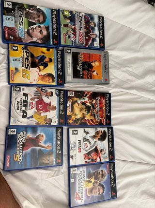 Lote 8 Juegos PS2 Pro Evolution Soccer