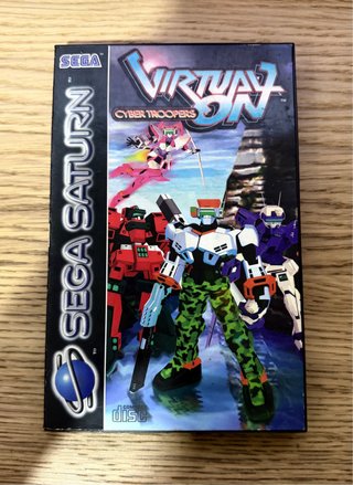 Virtual On: Cyber Troopers SEGA SATURN PAL ESP
