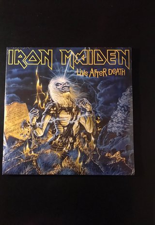 Iron Maiden Live After Death doble vinilo LP