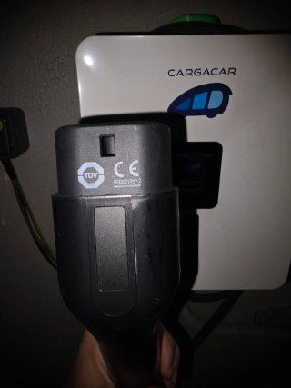 Cargador coche Woltio monofasico de 7.4Kw