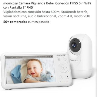 Vigilabebés Momcozy con Pantalla 5