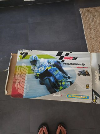 Scalextric MotoGP Superslot Gibernau v Rossi