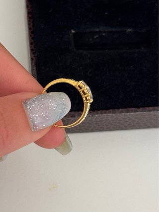 Anillo Oro 21K Diamantes Naturales 1 ct Dubai
