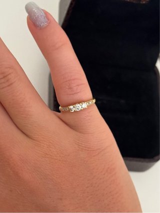 Anillo Oro 21K Diamantes Naturales 1 ct Dubai