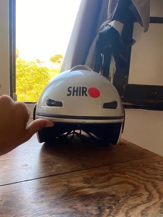 Casco de Moto Blanco