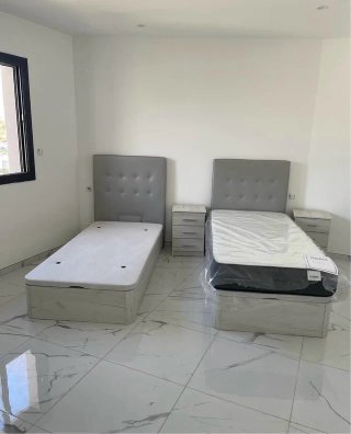2 Cama Canapé individual 90x190