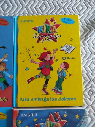 Cuatro Libros Kika superbruja