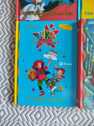 Cuatro Libros Kika superbruja