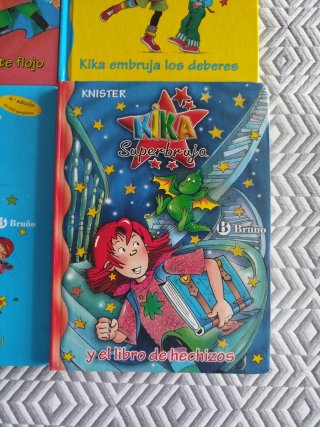 Cuatro Libros Kika superbruja