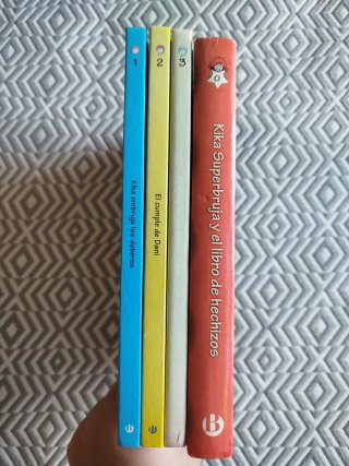 Cuatro Libros Kika superbruja