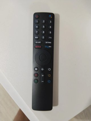 TV 55 pulgadas con golpe