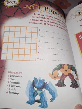 Lotto 5 Libri Gormiti 2007