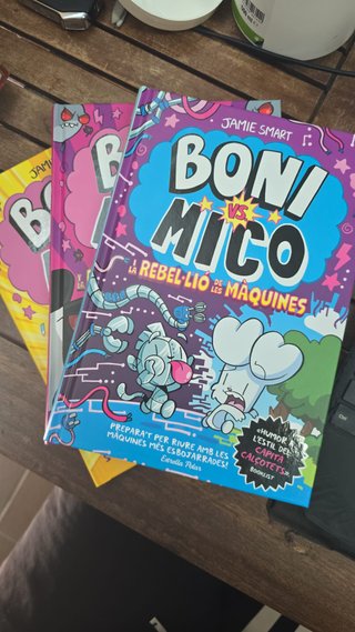 lote 4 libros BONI MICO