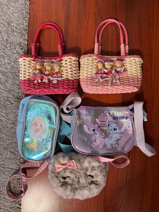 Pack 5 Bolsos Niña