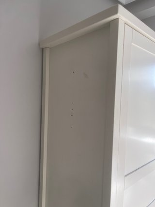 Armario Blanco de Dos Puertas