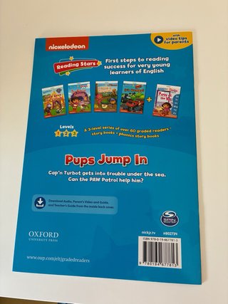 Reading stars 2. Paw Patrol: Pups Jump In + audio