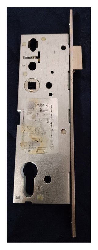 Abus Fechadura de encaixe prata 45 mm