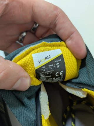 Botas de Seguridad Forli Negras 44