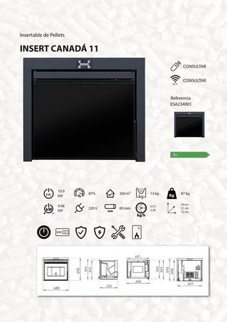 Estufa Insertable Canada11 0004HUE