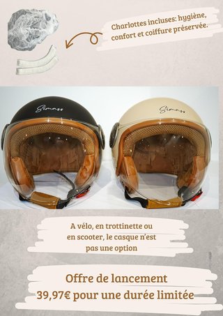 Casco Bici/Patinete Negro Certificado Talla M