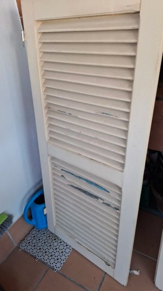 Set de 4 Persianas de Madera