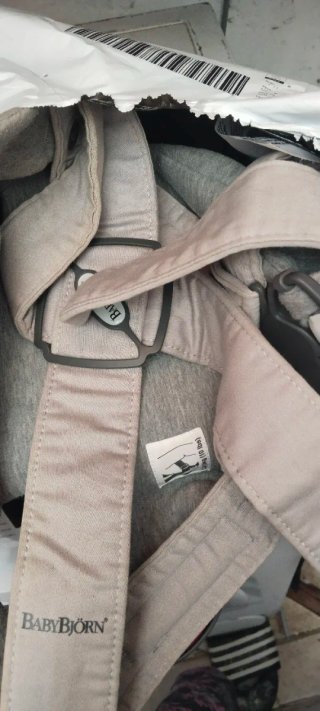 Mochila Portabebés BabyBjörn Gris