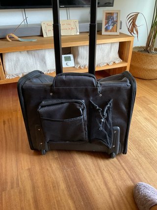 Transportín para mascotas con ruedas