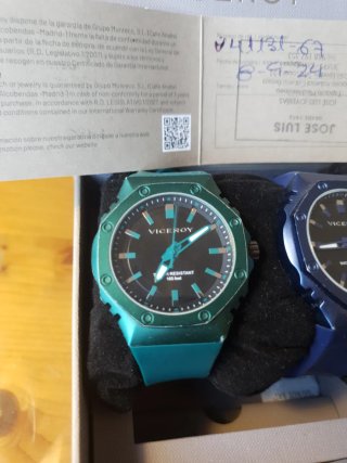 2 Relojes Viceroy Estilo Royal Oak