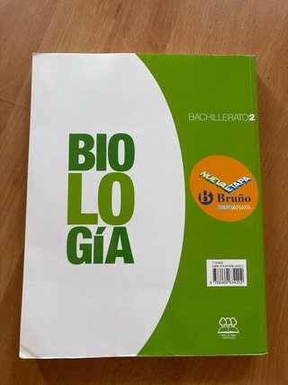 Libro Biología 2 Bachillerato Bruño + Licencia
