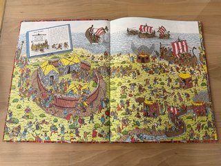Libro ¿donde esta wally ahora? Gran formato