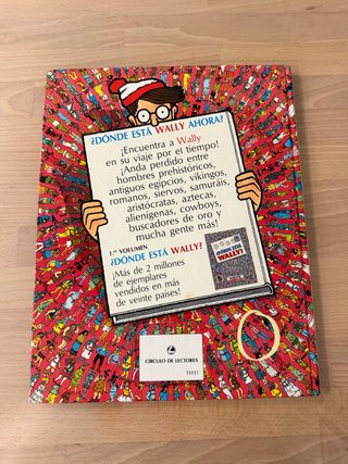 Libro ¿donde esta wally ahora? Gran formato