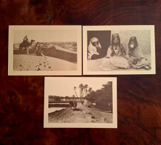3 Postales Antiguas Lehnert & Landrock