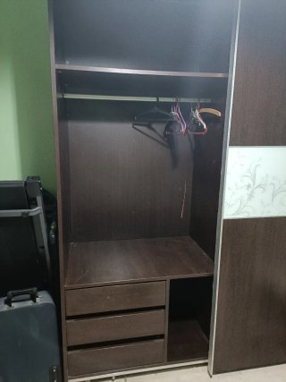 Ropero de 2 puertas correderas