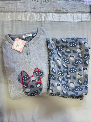 Pijama Mujer Gris Talla XXL